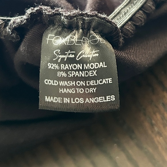 RARE NWOT Foxblood Gia Dress Black Size XL Bodycon - Picture 5 of 8